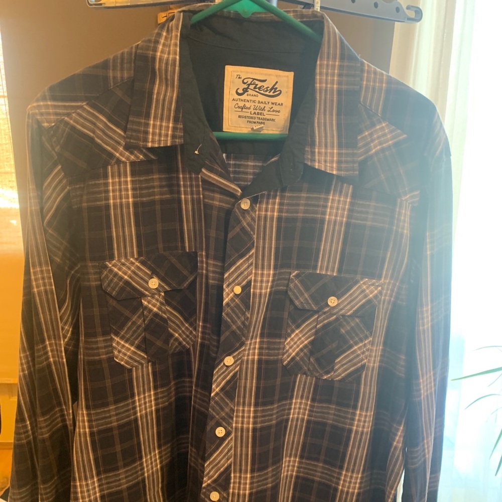The Fresh plaid shirt - XL, a Paris brand